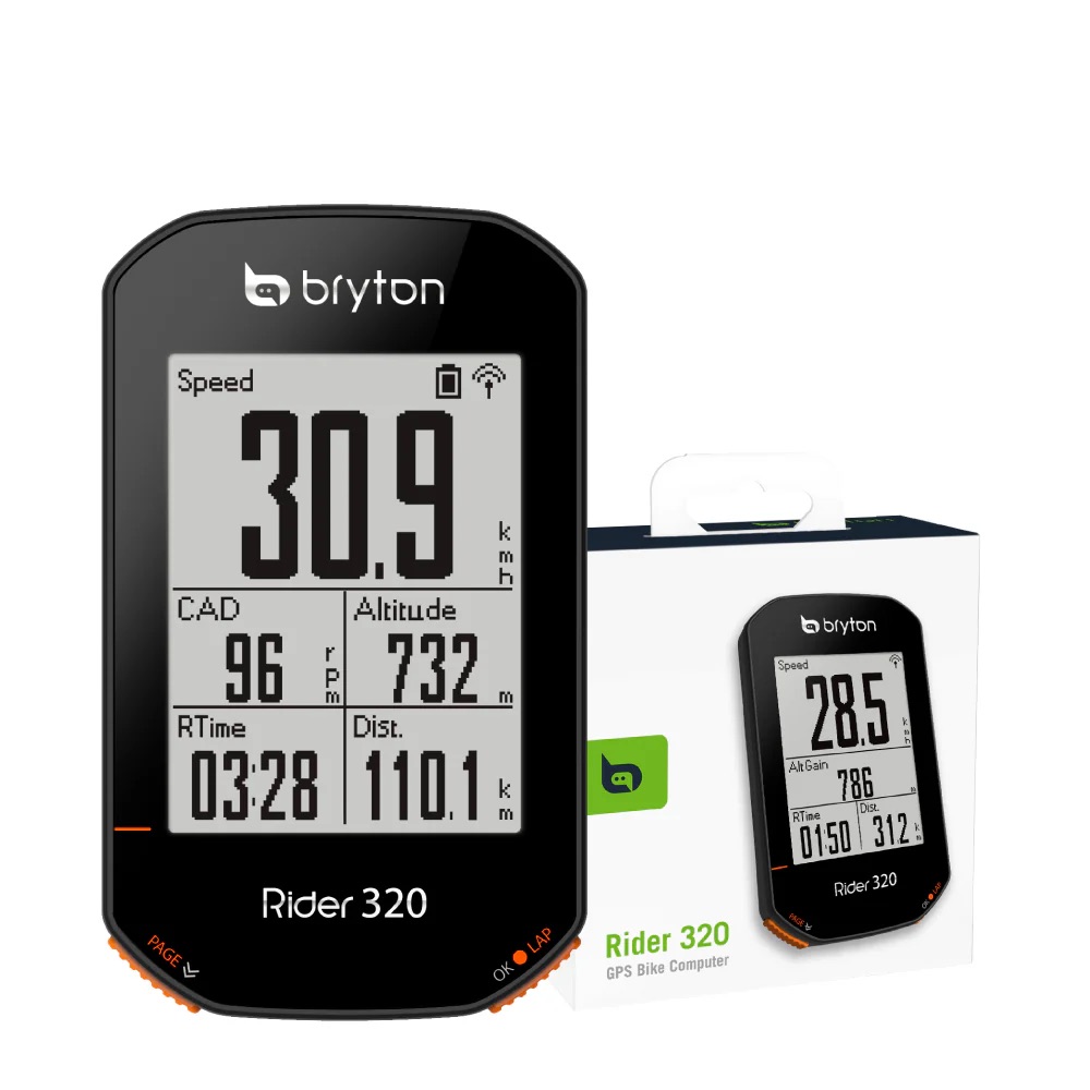 Bryton Rider 320 GPS Fietscomputer