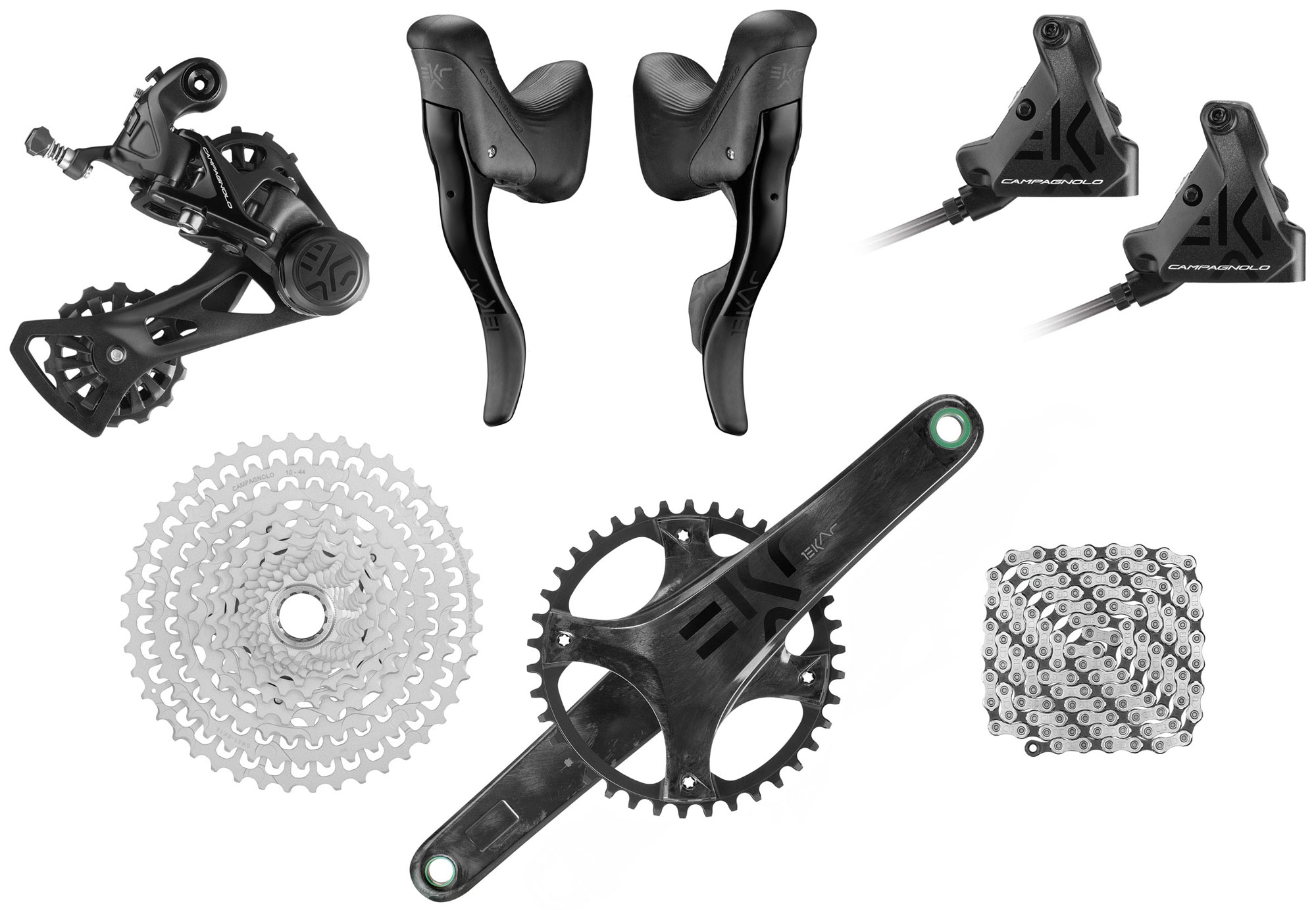 Campagnolo Ekar 1x13 groepset 170mm/42t + 9/42